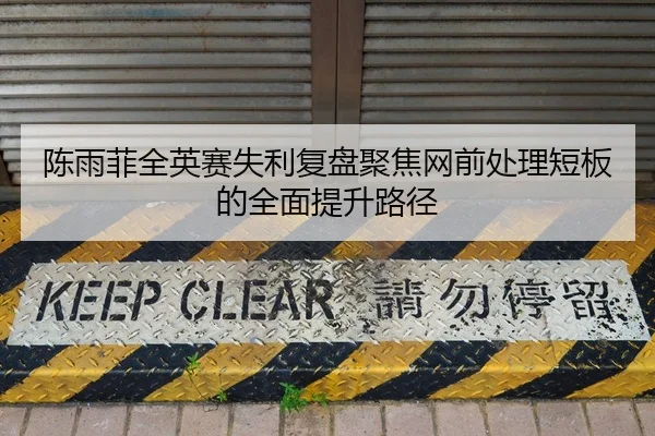 陈雨菲全英赛失利复盘聚焦网前处理短板的全面提升路径